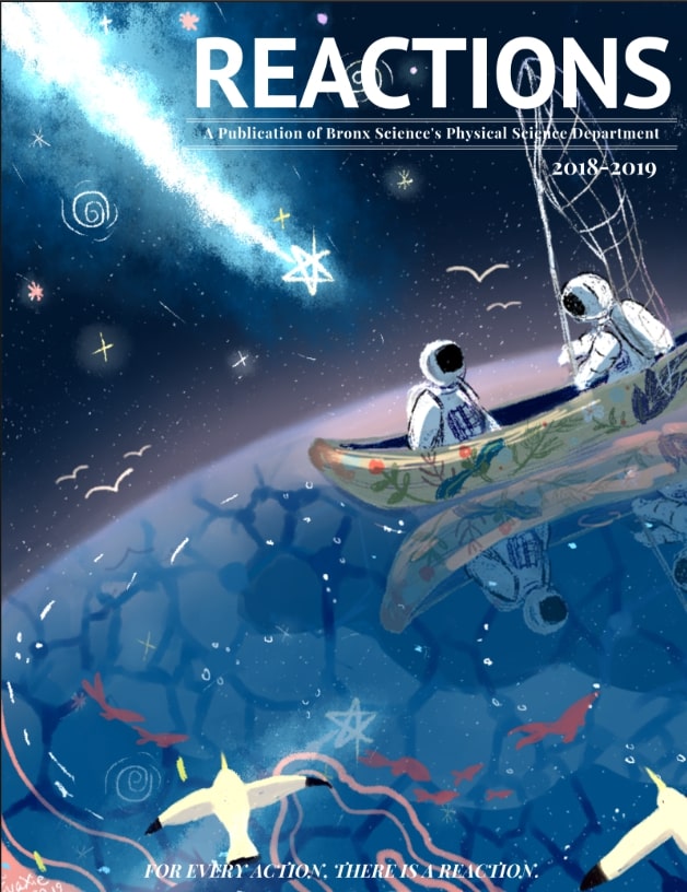 Cover of the 2018-2019 Reactions Journal