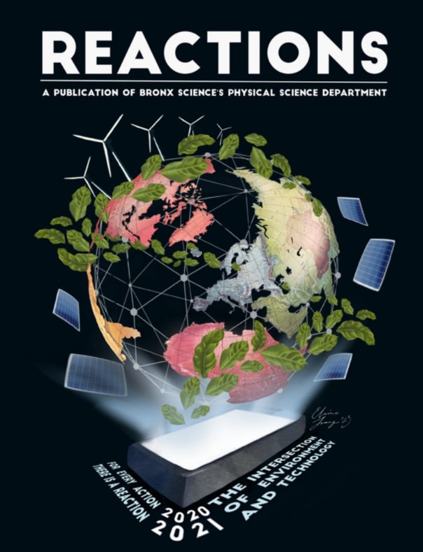 Cover of the 2020-2021 Reactions Journal